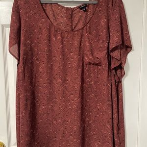 Torrid 5 Patterned Blouse
